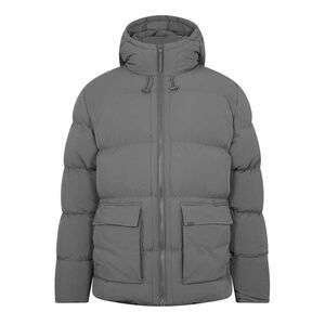 Capo Mens Puffer Jacket / Charcoal
